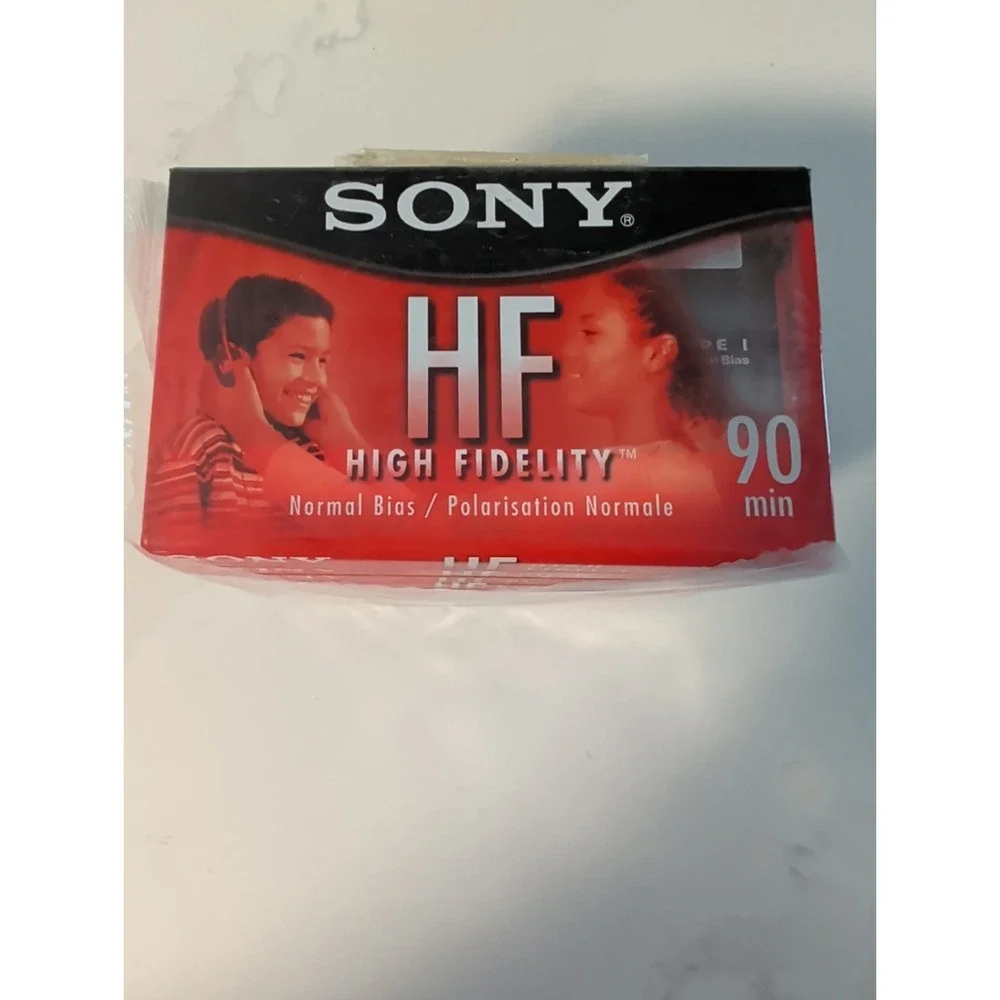 6-Pack New Sony C-90HFL High Fidelity 90 min Recordable Audio‎ Cassette Tape Lot